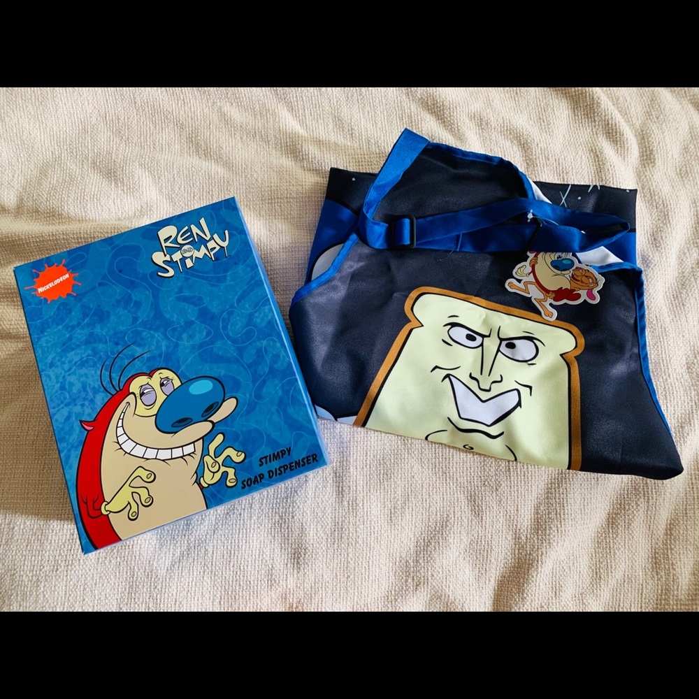 Ren n Stimpy and Toastman NICKBOX items!